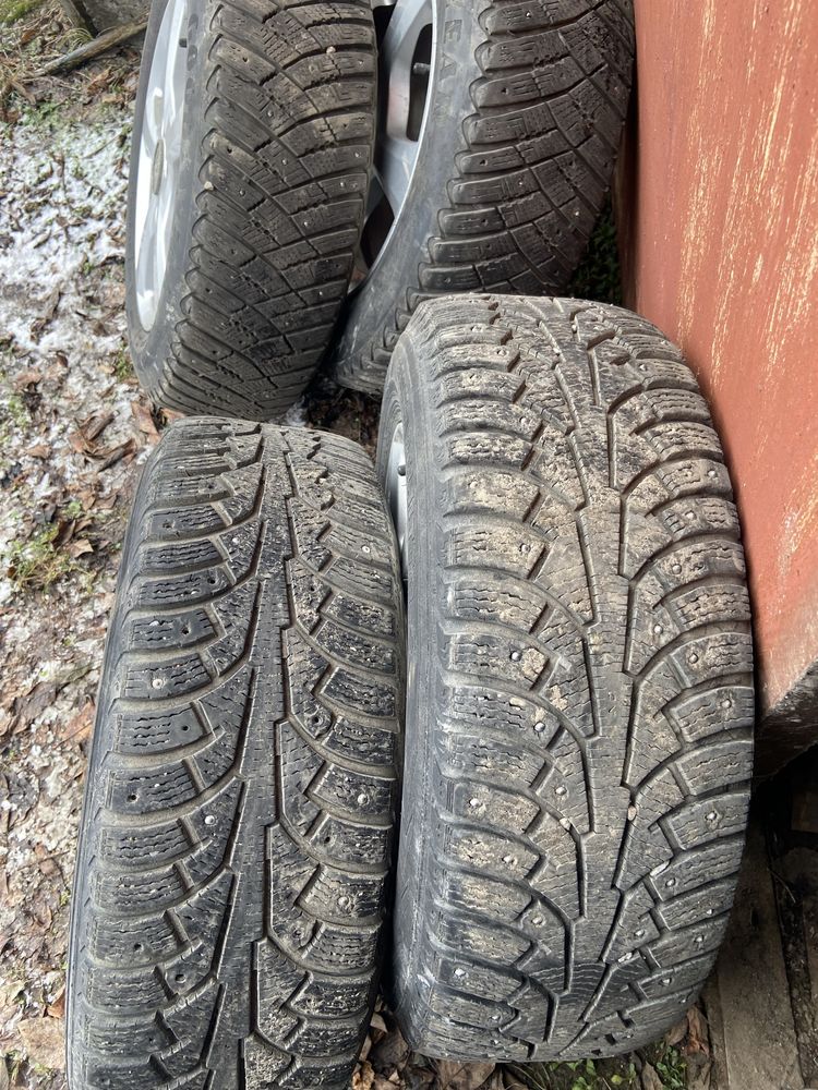 Колеса шини диски peugeot зима 4 108 15 Goodyear Nokian 195 65 15