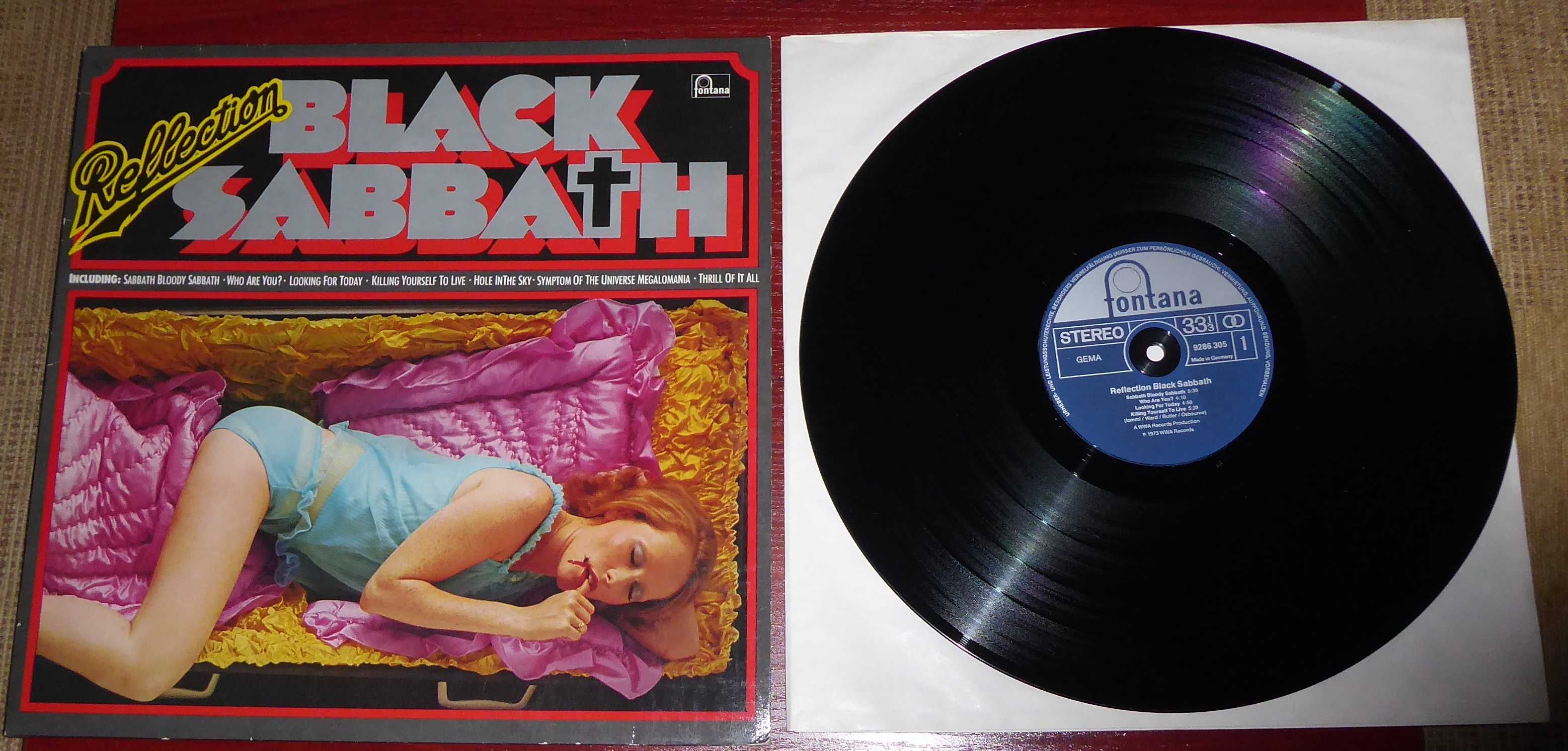 Black  Sabbath Reflection LP NM