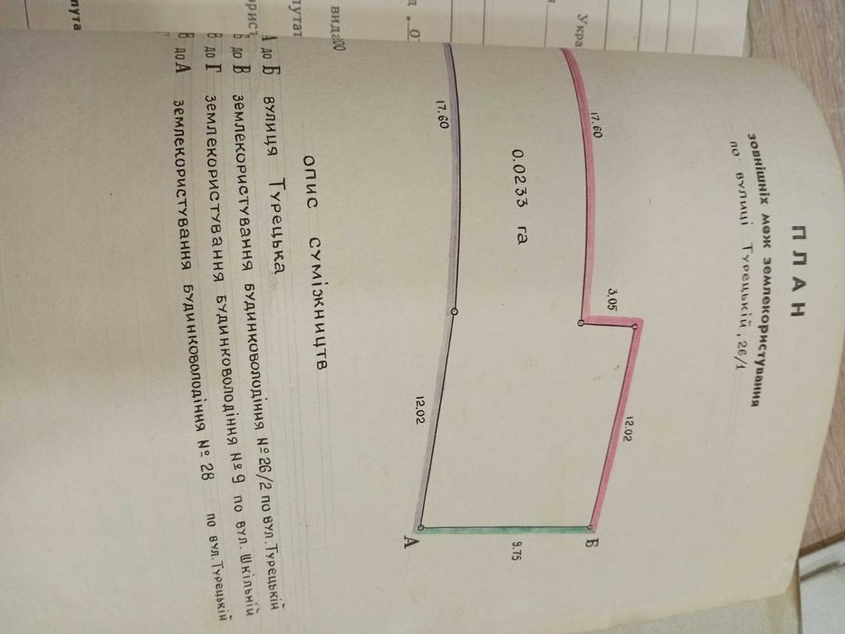 Продам 1/2 частину будинку із ділянкою , гаражем біля Турецького моста