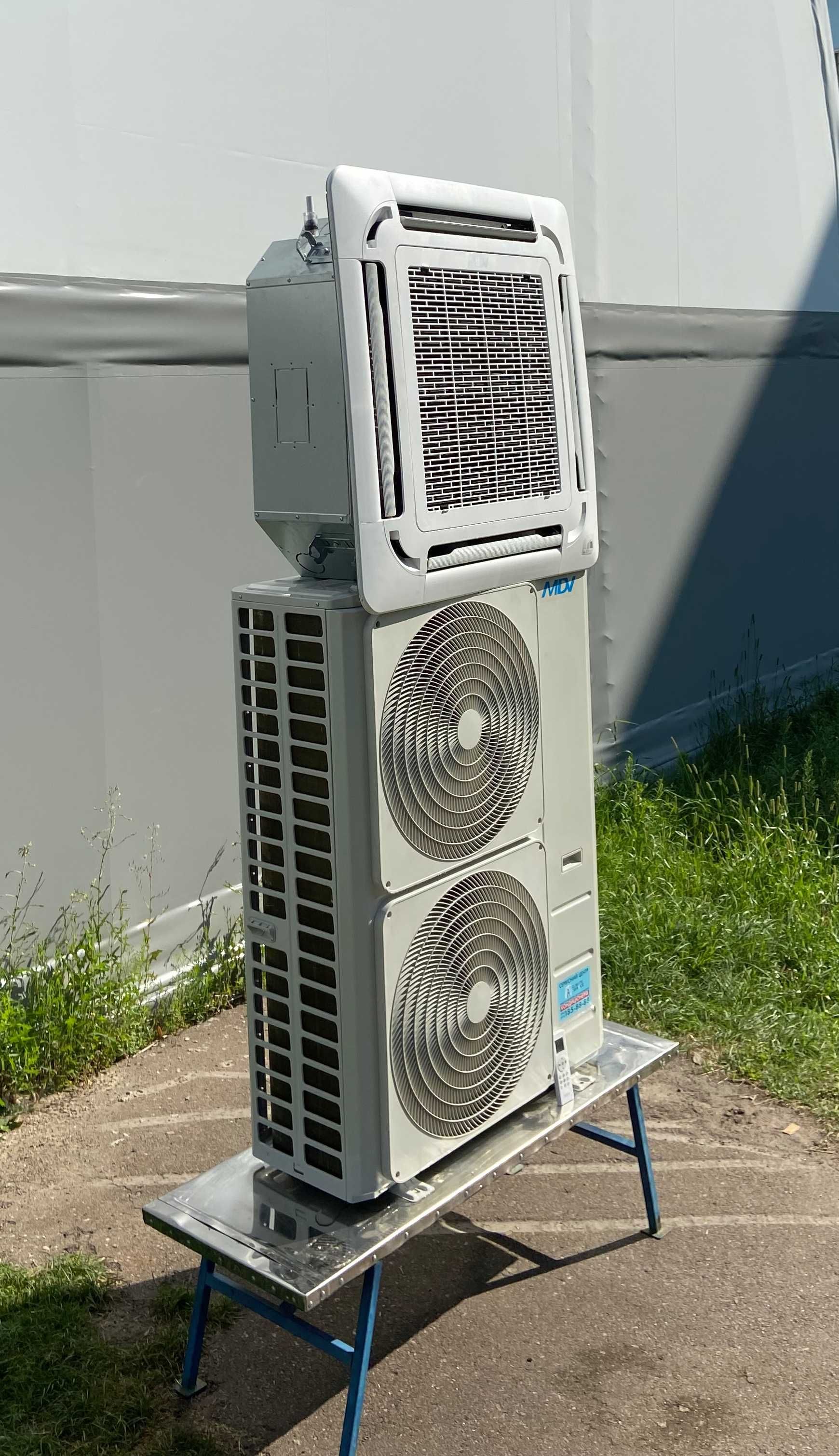 Кондиционер кассетный инверторный MDV 60 (до 160м2) гарантия, монтаж