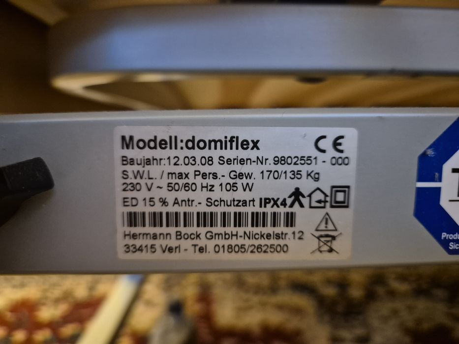 Łóżko rehabilitacyjne