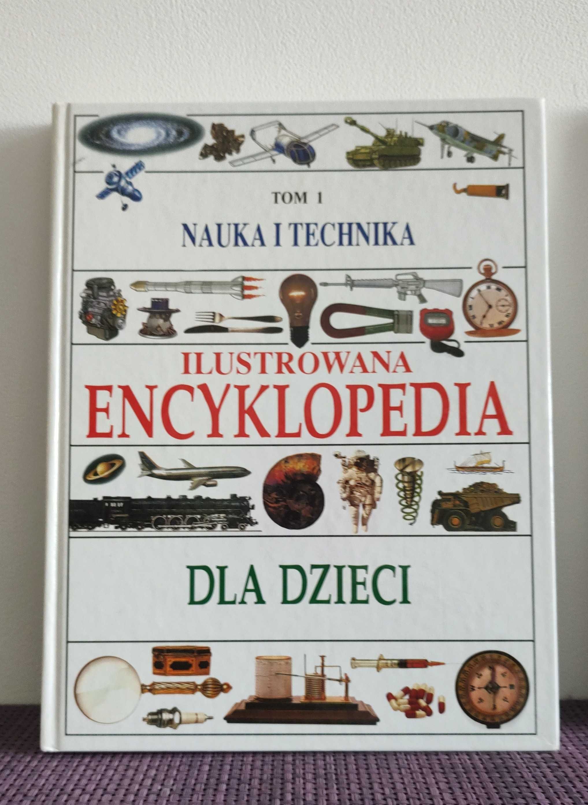 Ilustrowana encyklopedia dla dzieci  4-tomy