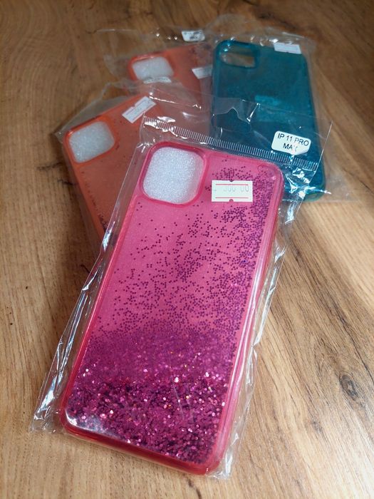 Чохол на iPhone 11, pro, pro max  з блискітками
