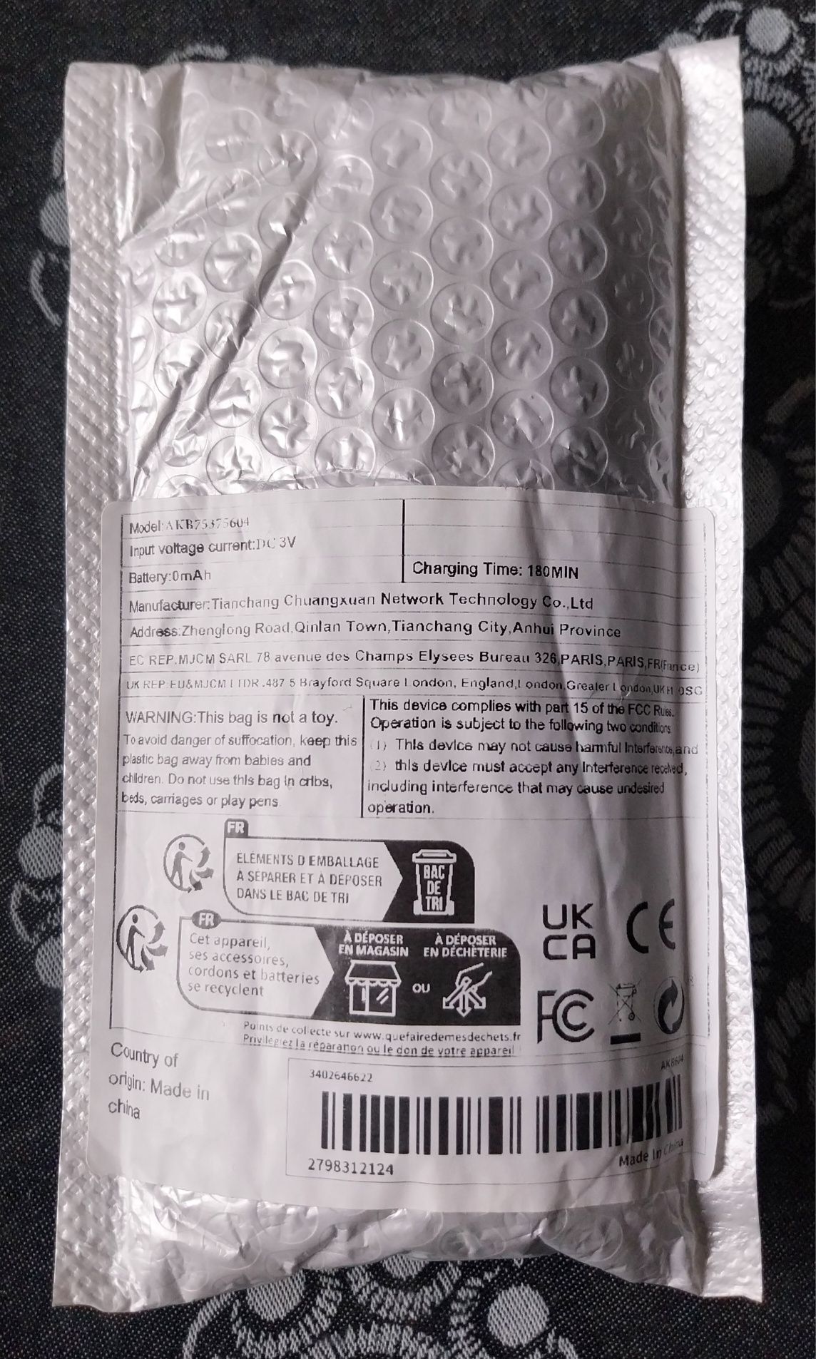 Comandos LG novo embalados