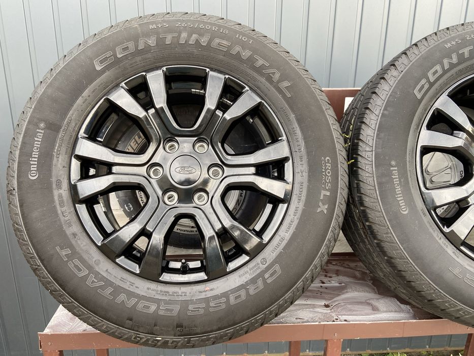6/139,7/18 Ford Ranger оригінал титани 265/60/18 шини колеса