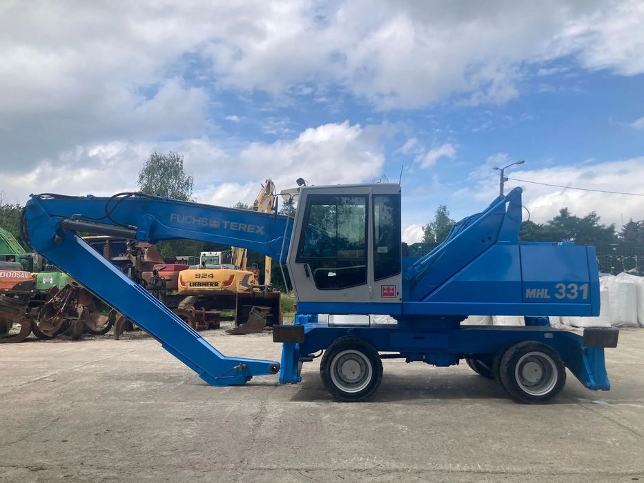 Fuchs MHL 331 C Generator  koparka do przeladunku zlomu