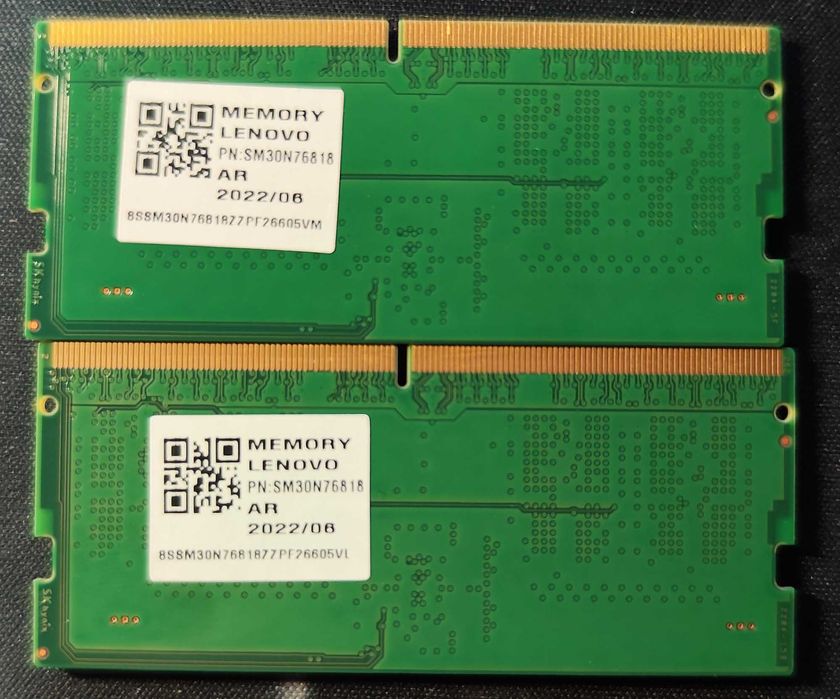 ОЗП для ноутбуку SK Hynix 2х8 GB SO-DIMM DDR5 4800 MHz