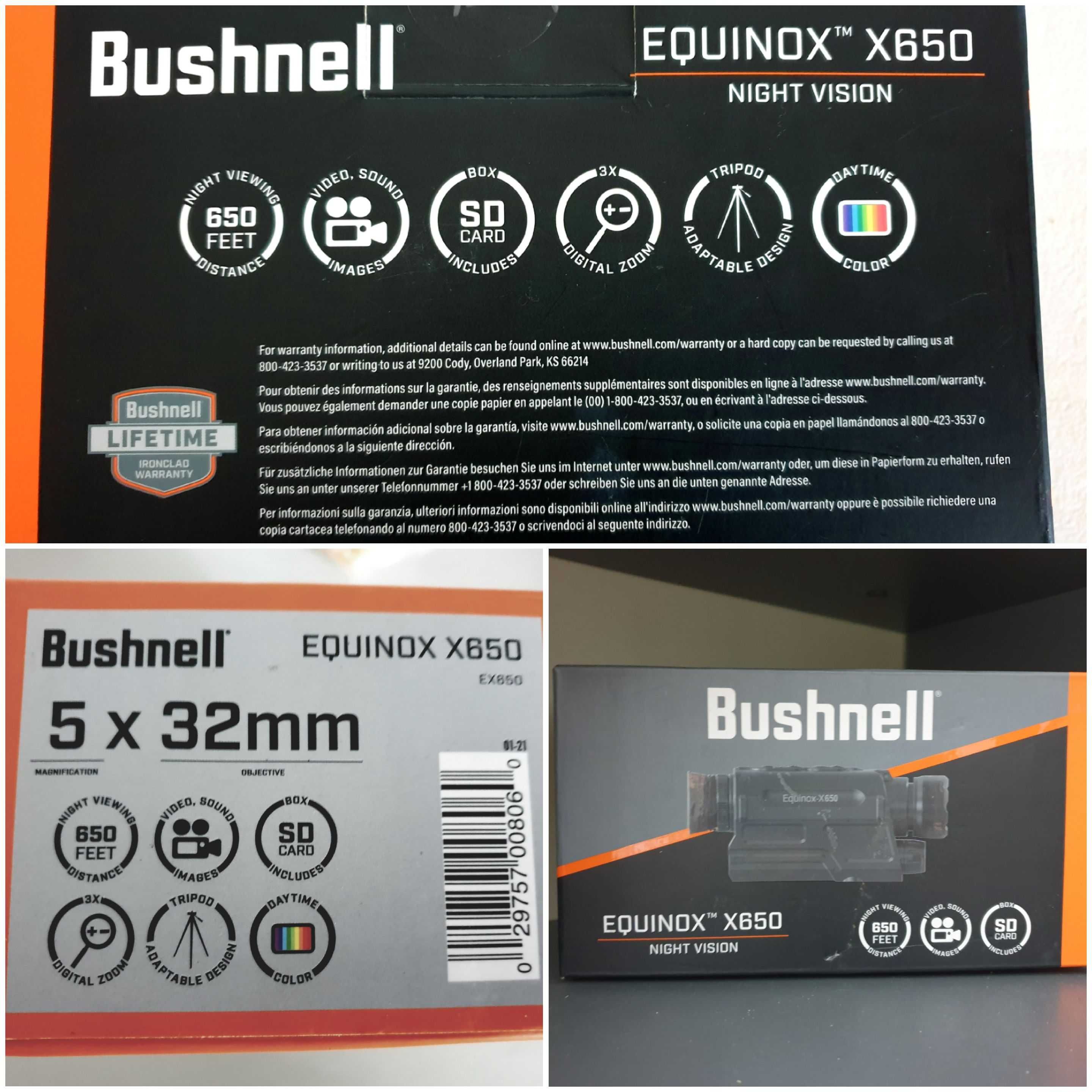 Цифровий прилад нічного бачення Bushnell EQUINOX X650   5×32 mm