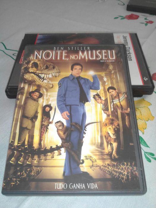 Filme noite no museu