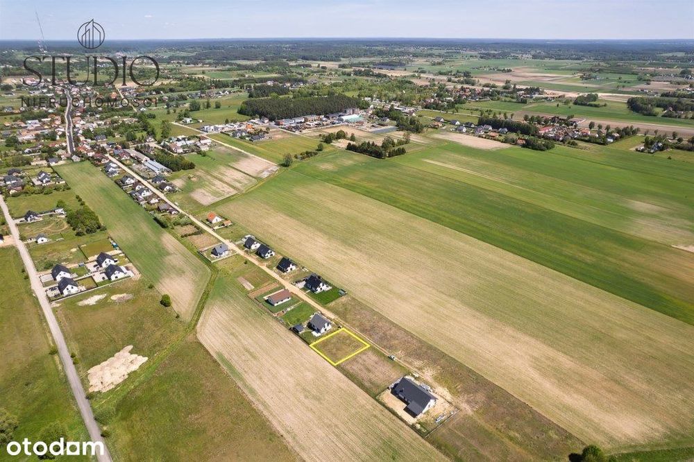 Działka z WZ na dom w Dobrzyniewie Dużym