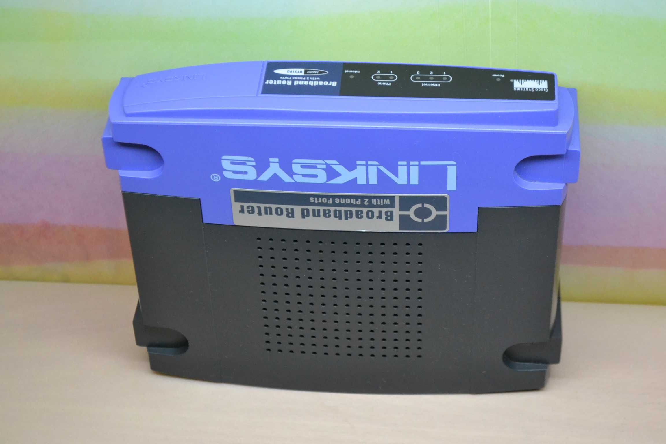 VOIP bramka z routerem LINKSYS RT31-P2 na 2 telefony 3xLAN 2xRJ11
