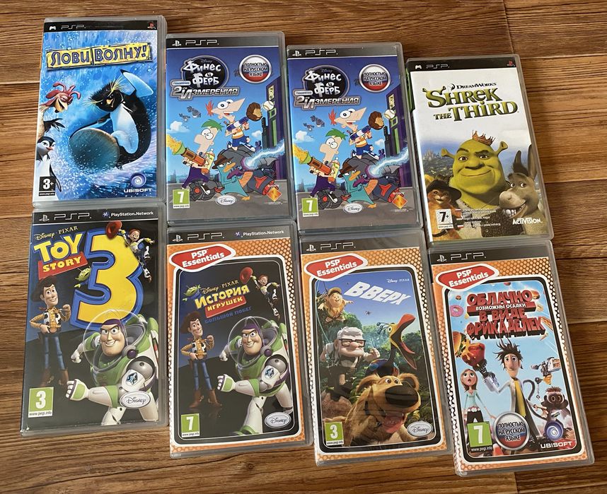 Sony PSP: Buzz! Сокровища Нации, MediEvil, Patapon, Spider-Man, Sonic