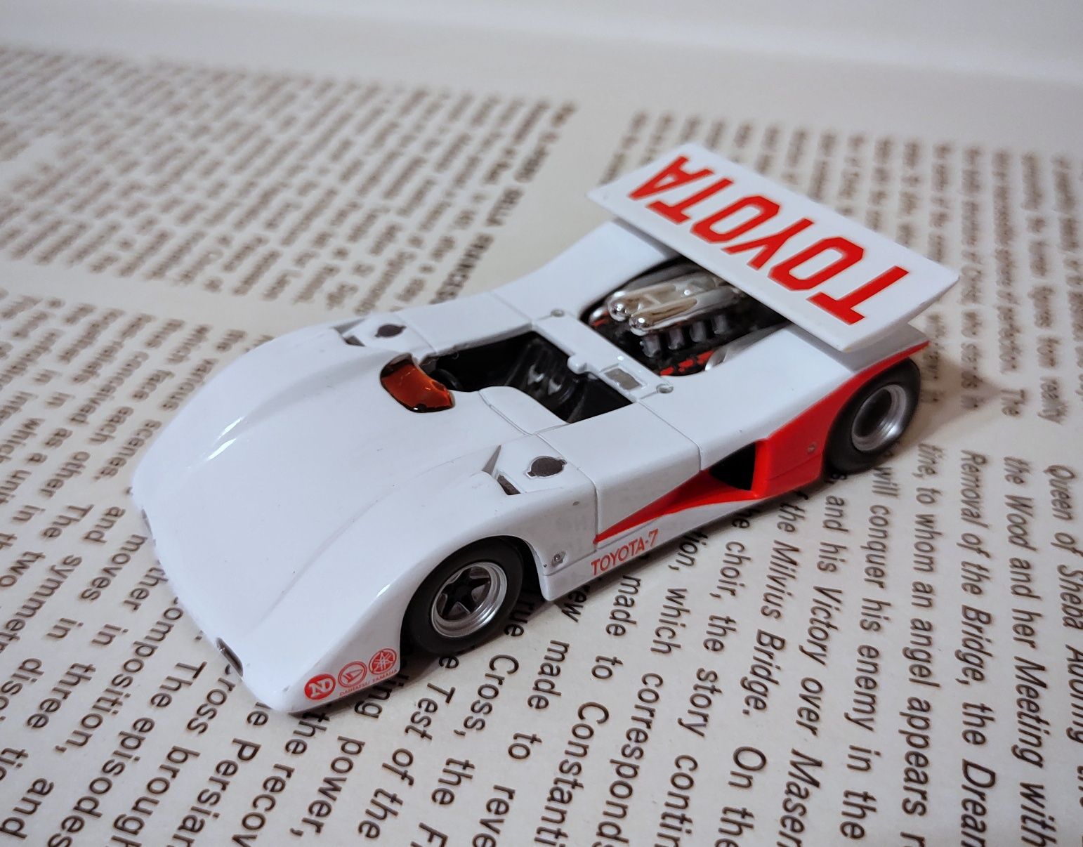 Toyota 7, metalowy model, LIMITOWANA EDYCJA, skala 1:43, 1970r.