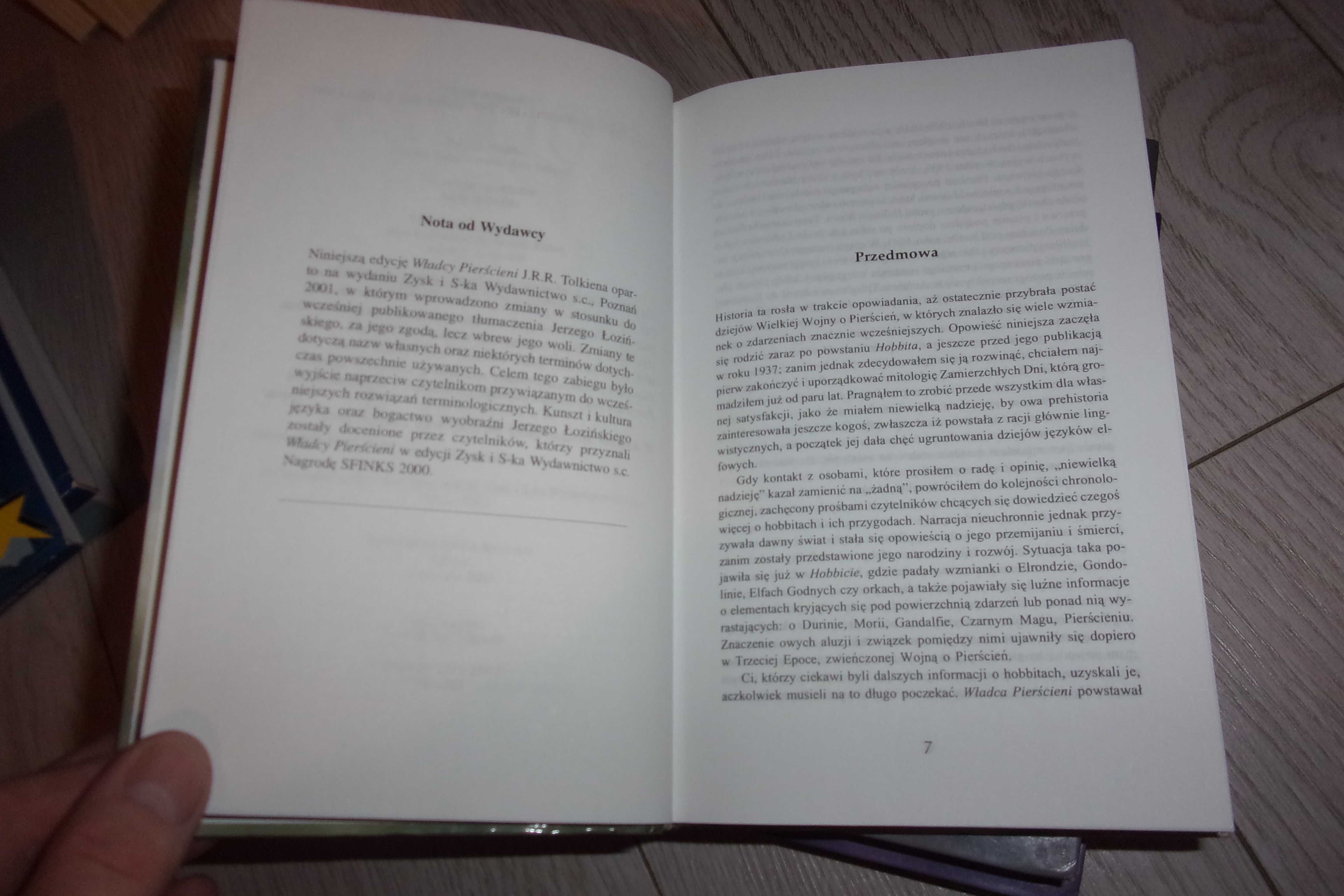 Władca pierścieni Libros J.R.R. Tolkien komplet