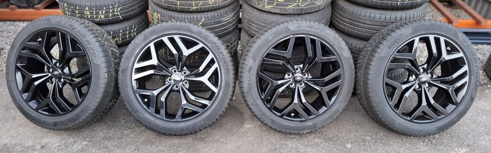 Oryginalne felgi Land Rover 20' 5x108 nowe + opony zima Pirelli