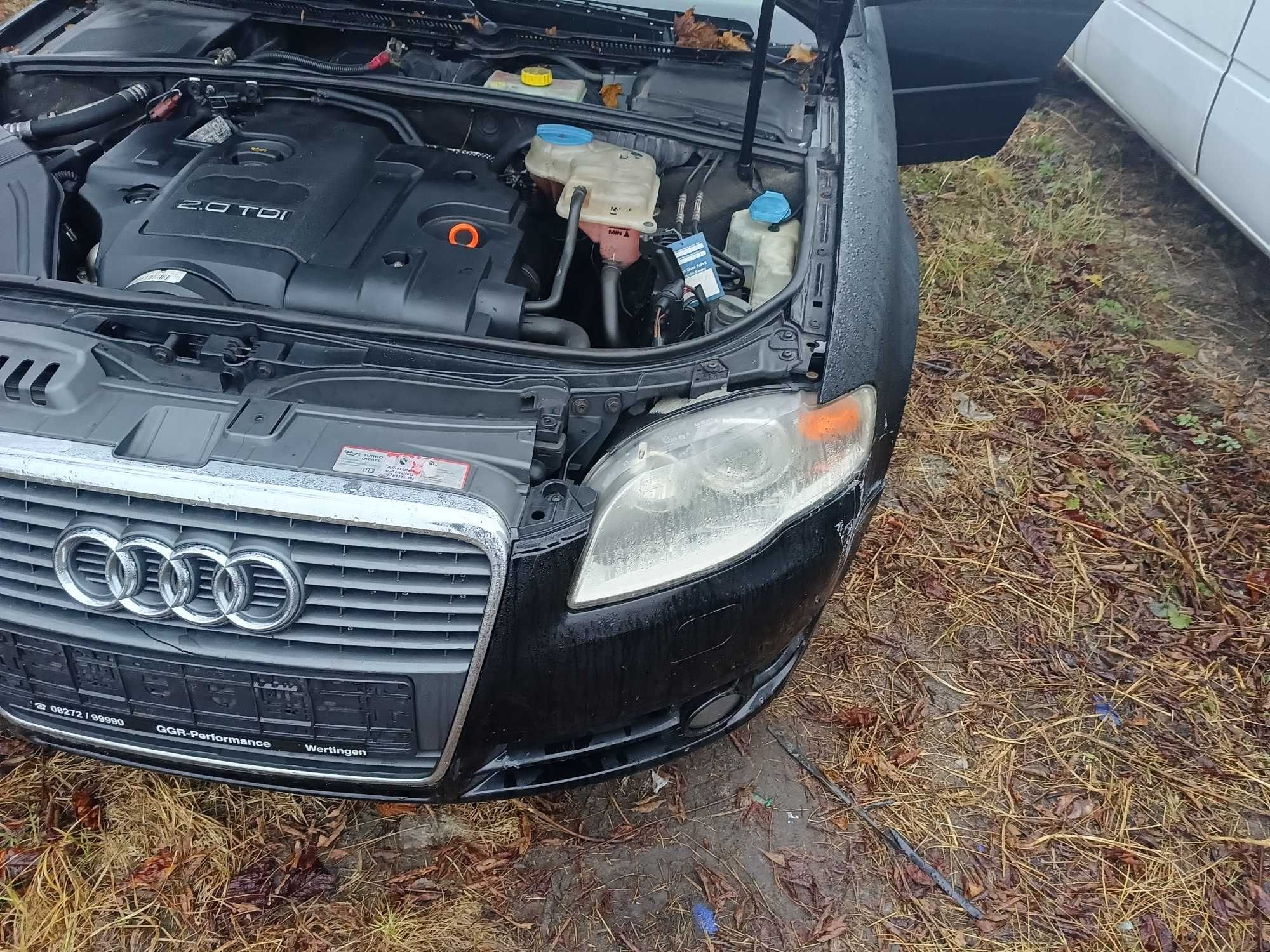 audi a4b7 2007r samochód na części
