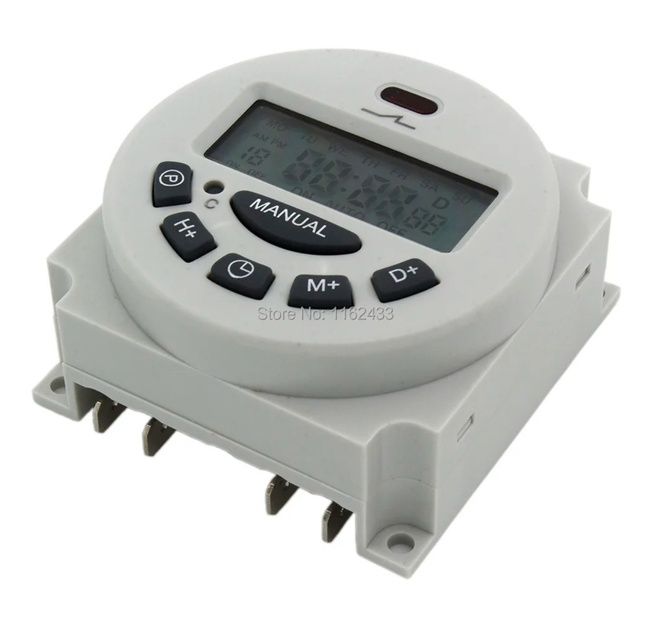 Цифровий тижневий програмований таймер