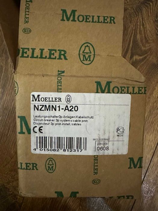 Автоматичний вимикач Moeller NZMN1-A20