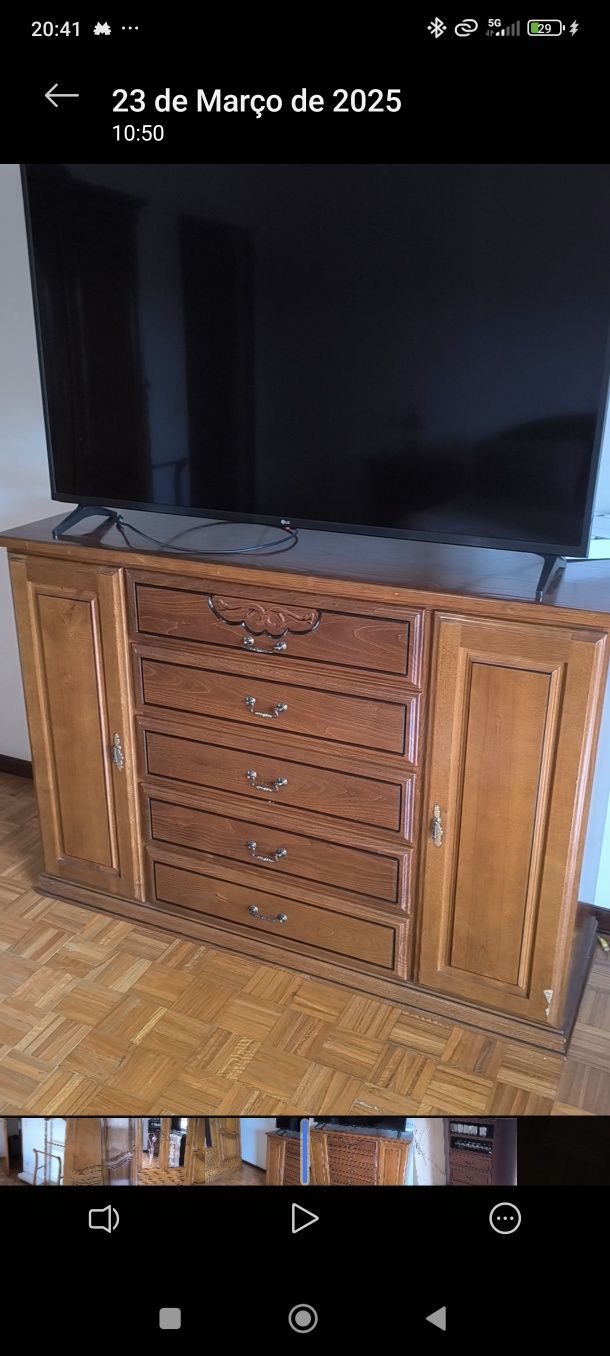 1 Quarto Completo madeira maciça como novo