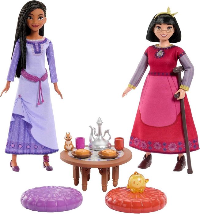Набір ляльок Mattel Disney Wish Toys with Asha & Dahlia Аша та Далія!