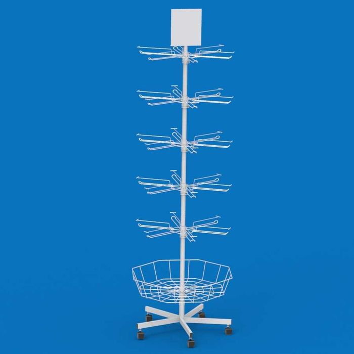 Торгові стійки та обладнання для магазинів одягу та аксесуарів