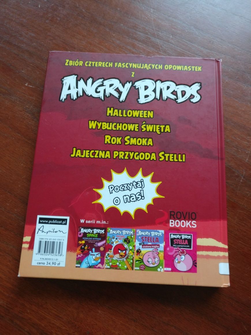 książka Angry Birds, Najlepsze Historyjki, dla dzieci