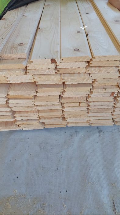 WYPRZEDAŻ Deski Elewacyjne Suchy Skandynawski Świerk 23 mm x 125 mm BC