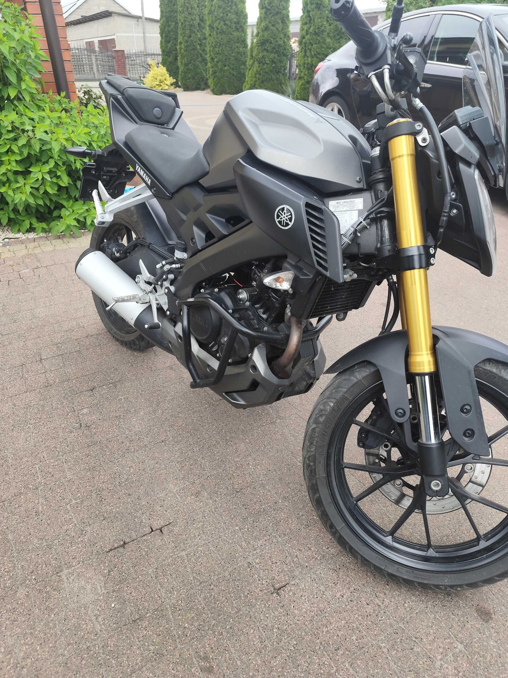 Yamaha Mt 125 Niski przebieg !