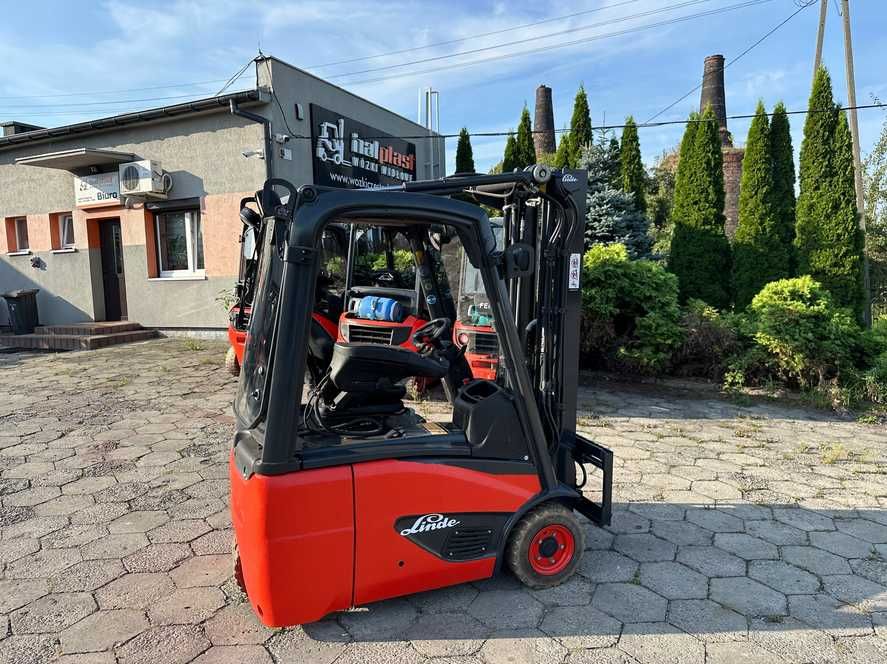 Wózek Widłowy Linde E14 Triplex Rok 2015 , wysokość wózka 1,95m
