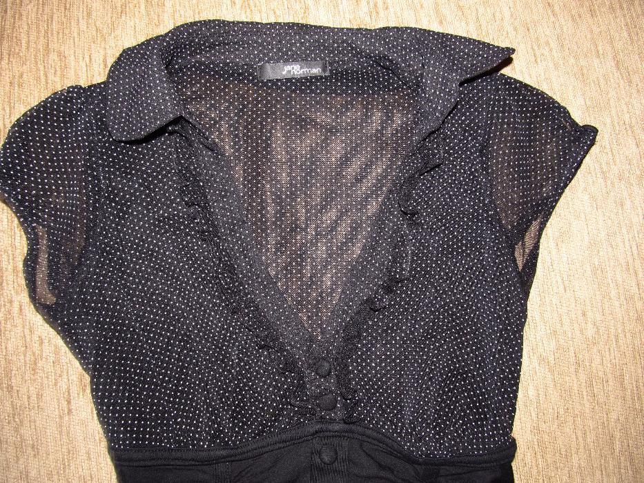 Продам женскую корсетную блузку в горошек JANE NORMAN