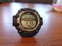 Туристические наручные часы casio illuminator sgw-300h с альтиметром