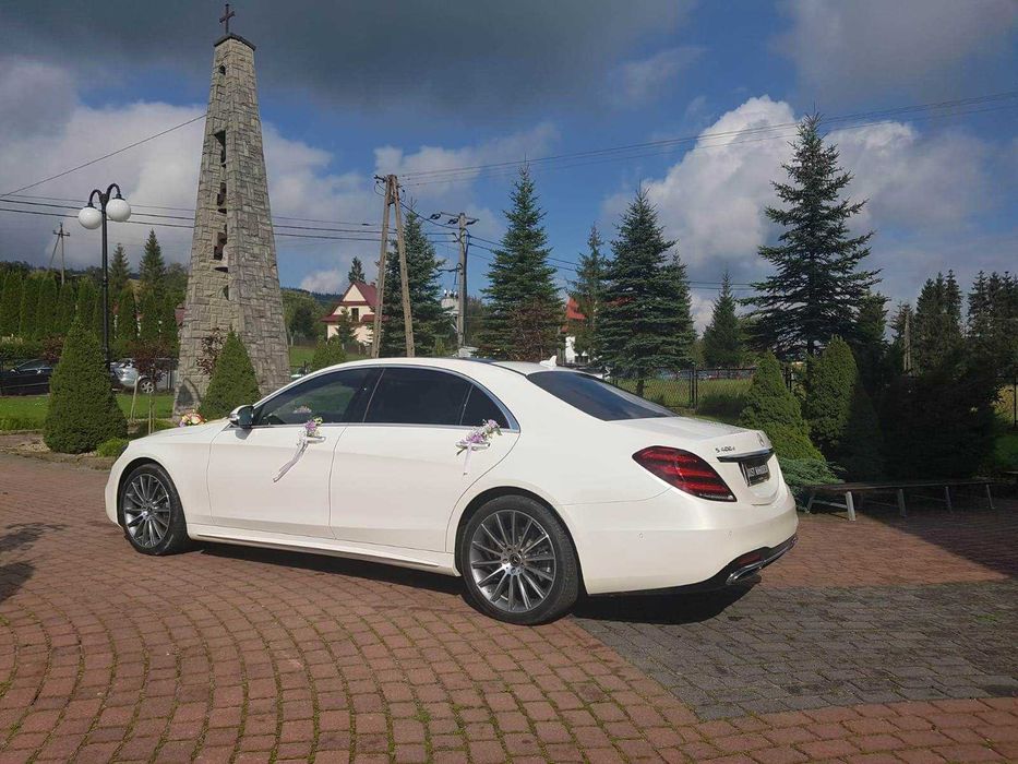 Mercedes s400 long  lift w222  1 wł ,salon Pl Masaże ,wentyle ,dociągi
