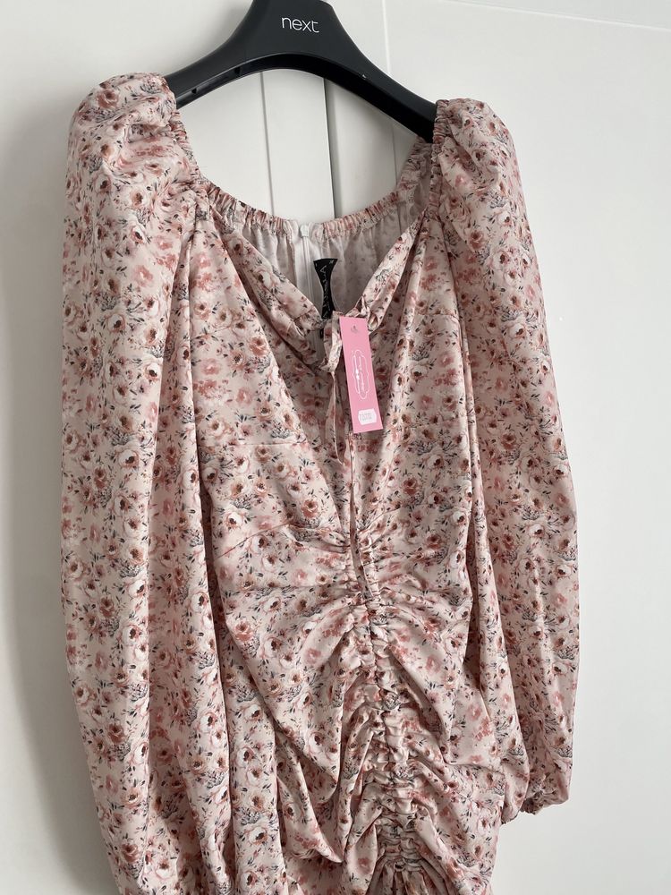 Sukienka mini floral S Hollywood Dream nowa z metka