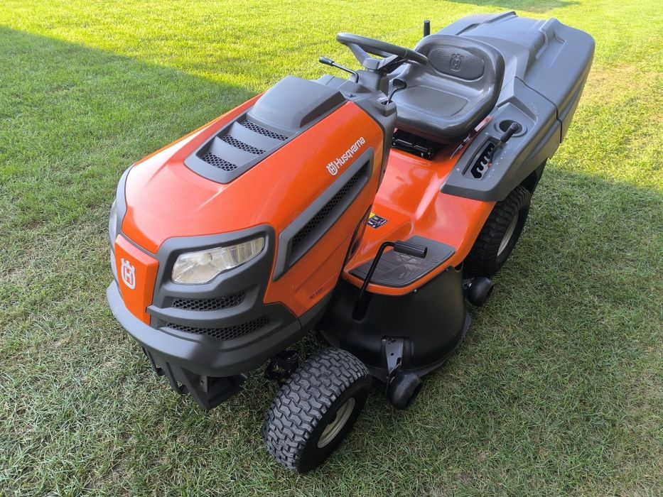 Traktorek kosiarka HUSQVARNA TC142 Briggs 22km 2cylindry pompa IGŁA!!!