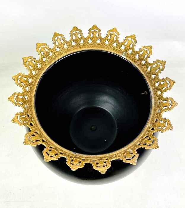 Zjawiskowa Żardiniera Brąz XIX/XX Antyk