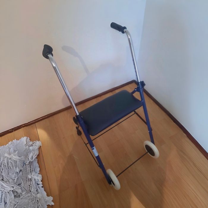 NOWY Chodzik Balkonik Rehabilitacyjny Regulowany Składany + Siedzisko