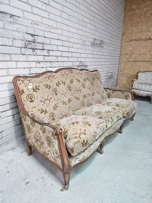 Kanapa sofka w stylu ludwikowskim  Ludwik #94 *WYPRZEDAŻ*  Stylowy Węg