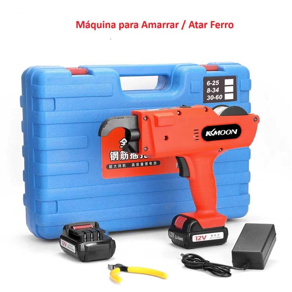 Máquina Atar / Amarrar Ferro Automática, 2 baterias 12V