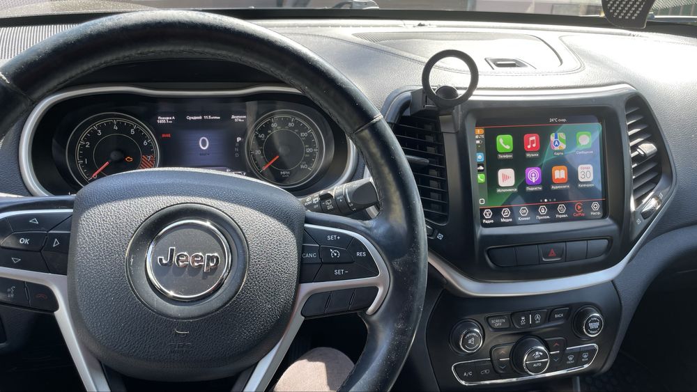 Магнітола Delphi Uconnect 8,4 Jeep/Chrysler. Android Auto/Carplay