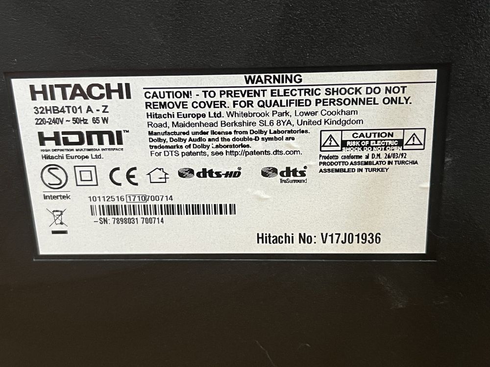 Telewizor HITACHI