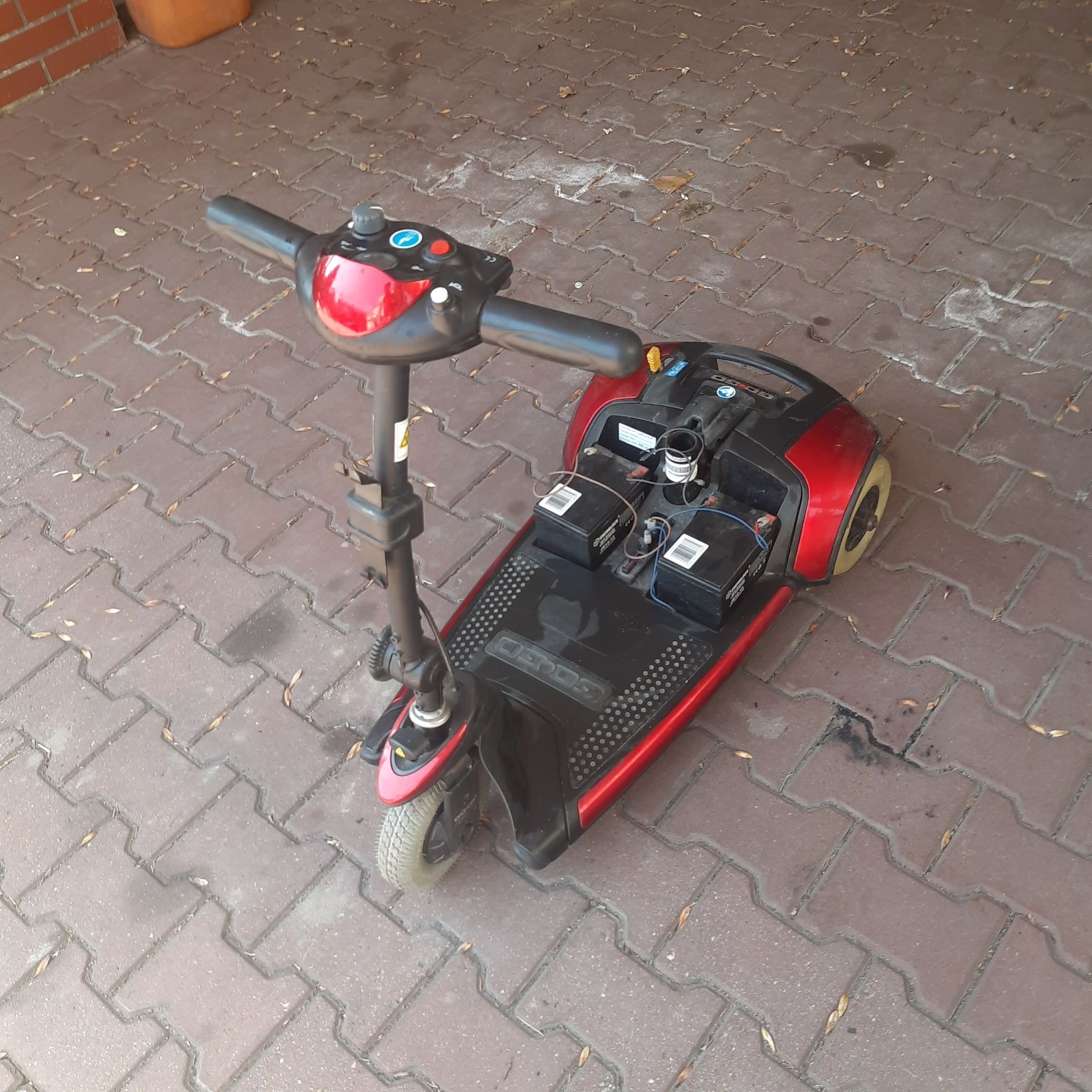 Wozek skuter inwalidzki elektryczny na części sprawny  go go elitę