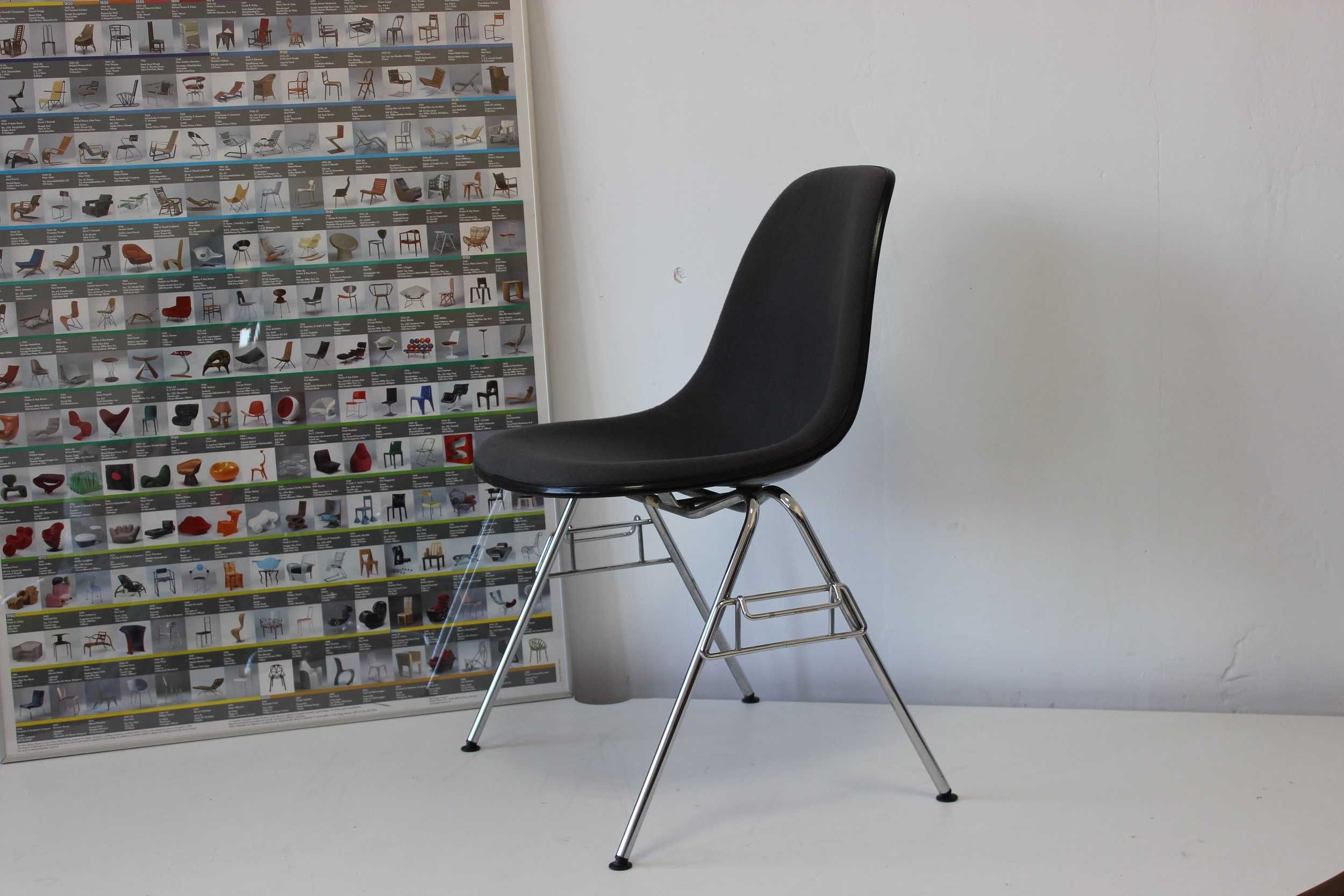 Vitra krzesło,krzesła Roy&Charles Eames DSS fiberglass dostępne 6 szt.