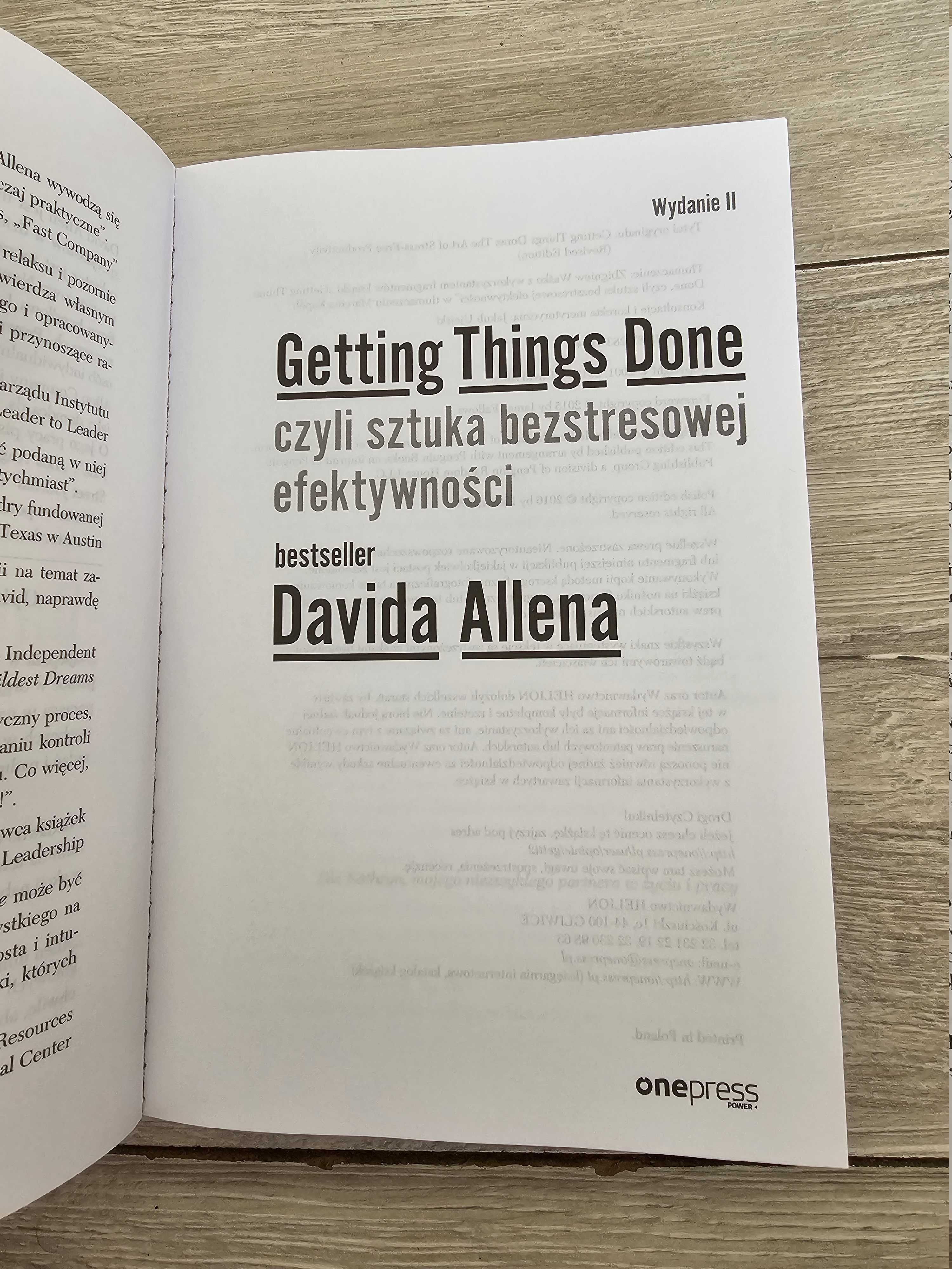 David Allen GTD Getting Things Done