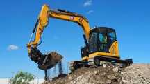 Usługi koparką Cat 308 obrotową/gąsienicową 8-9-10 ton/Prace ziemne