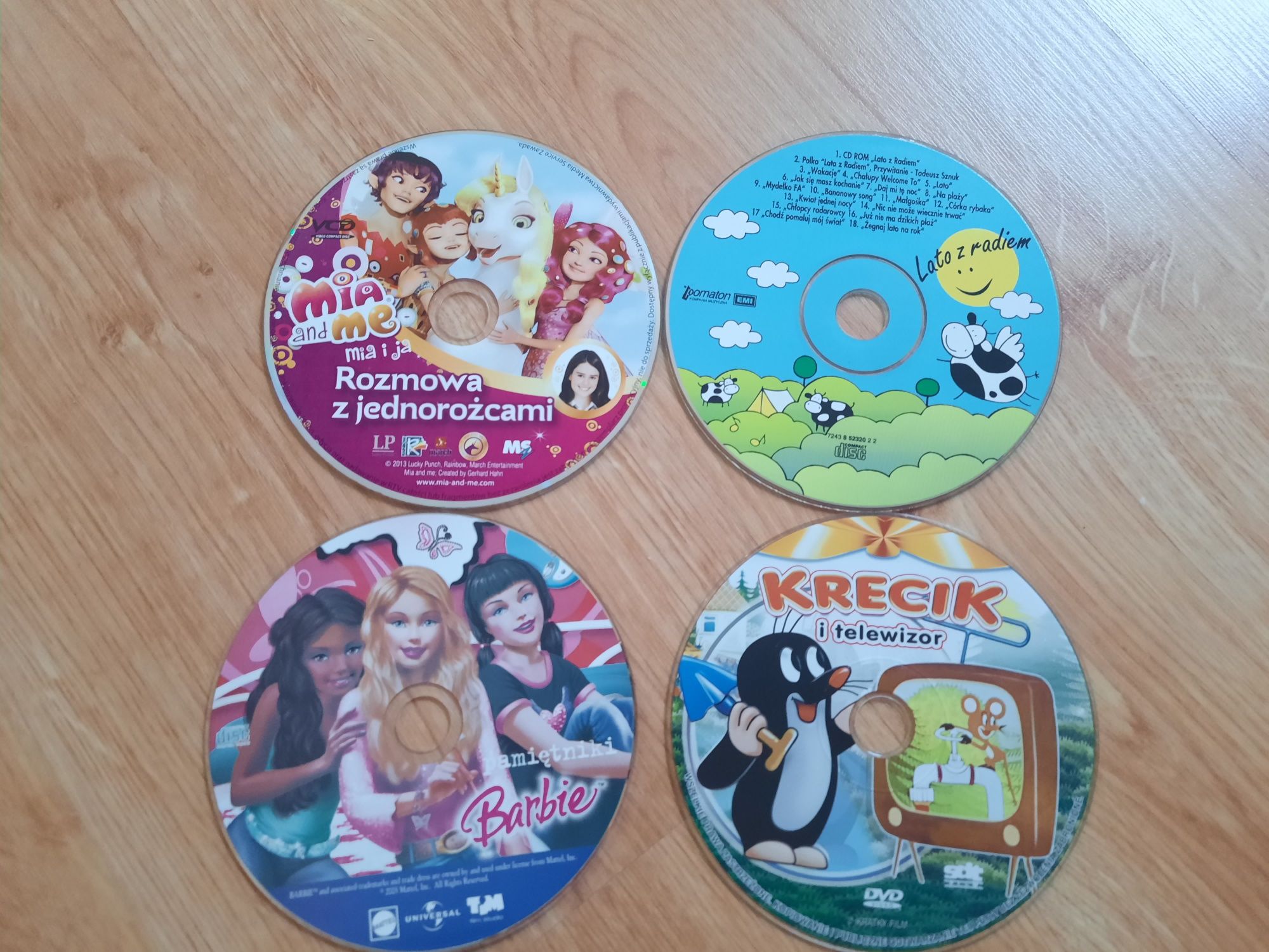 SPRZEDAM 4 płyty dvd