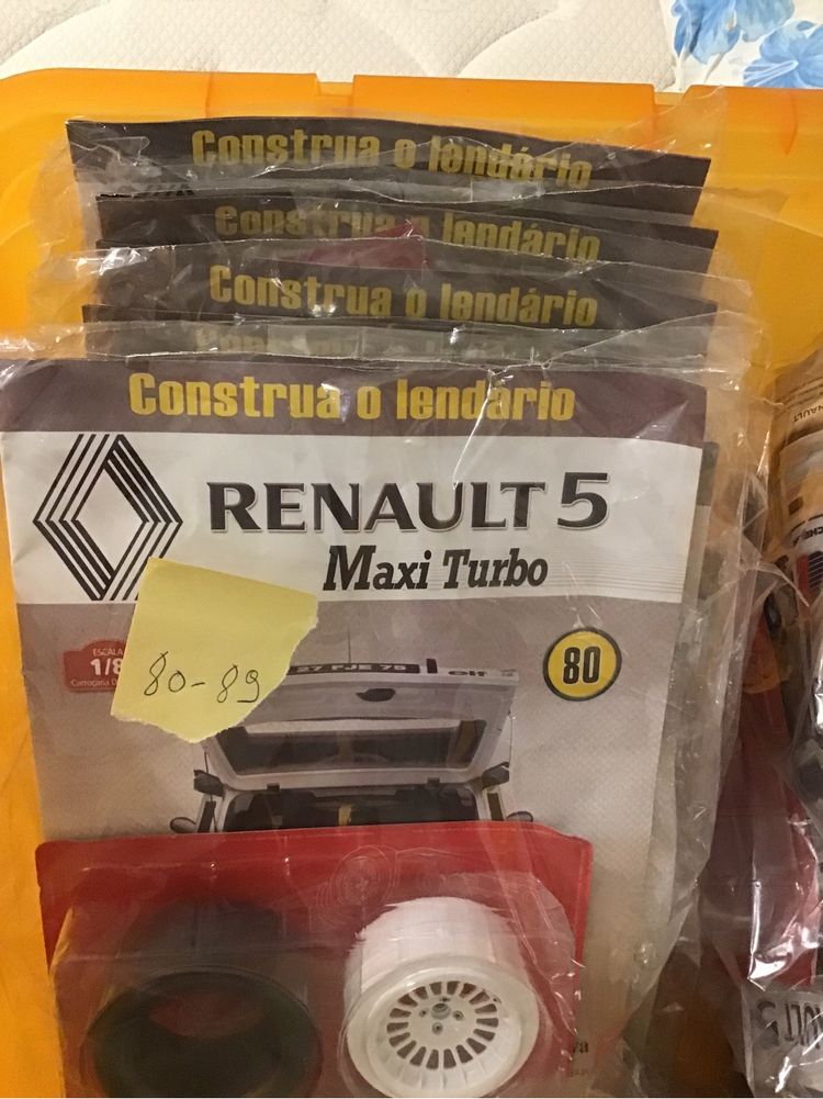 Renault 5 Maxi Turbo escala 1:8 Fascículos 1-97