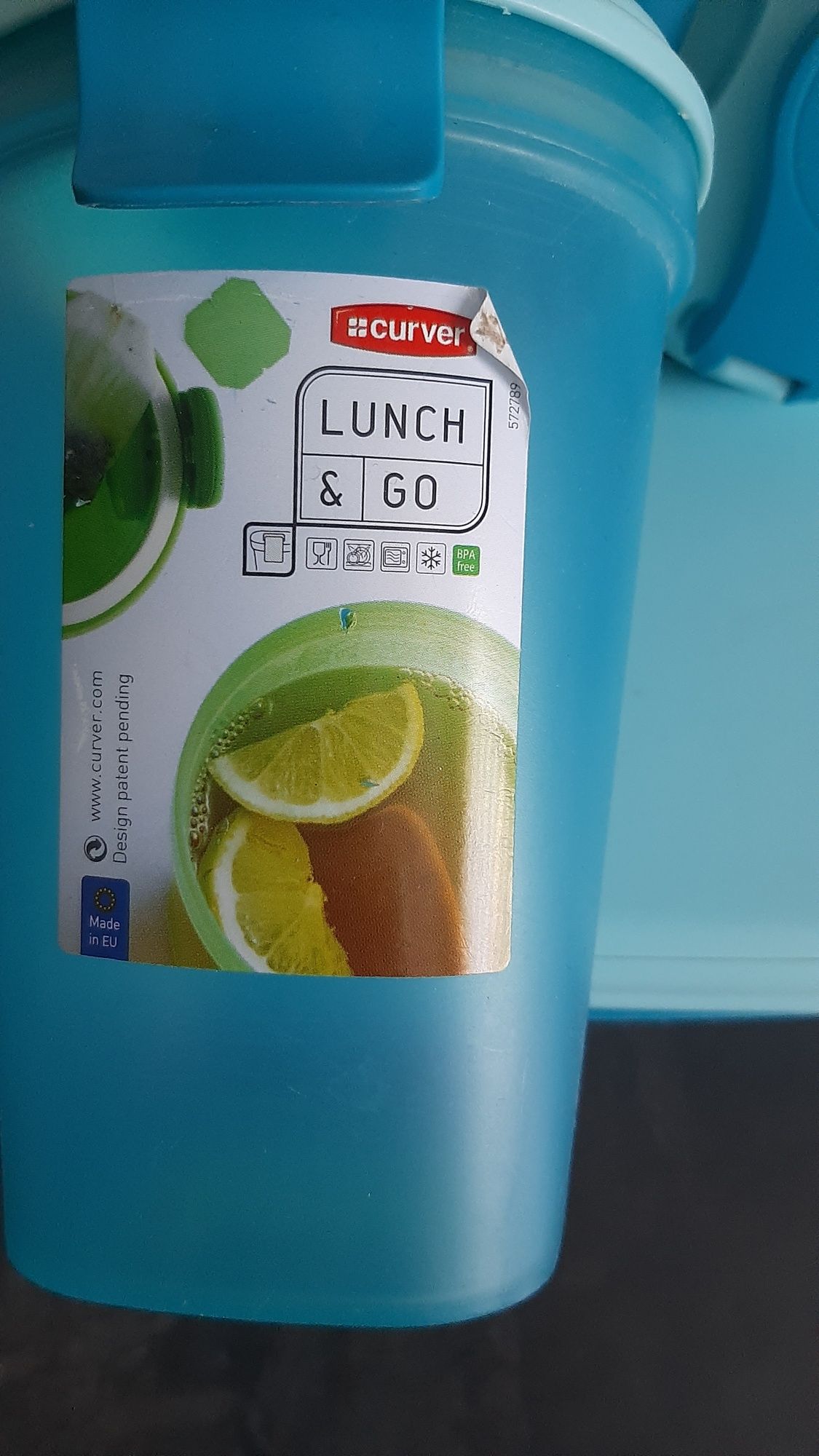 Pojemnik śniadaniowy, duży kubek Lunch&Go Curver