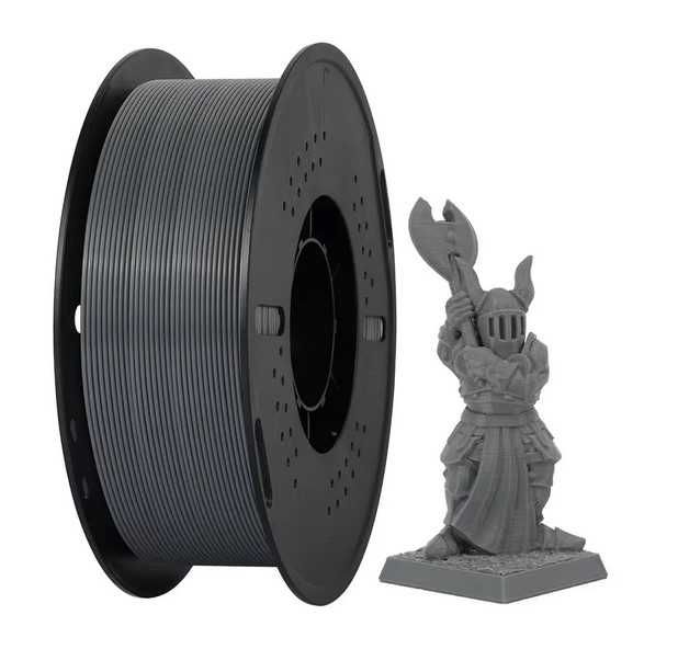PETG пластик, Kingroon Filament для 3D принтера 1.75 , 1 кг,сірий