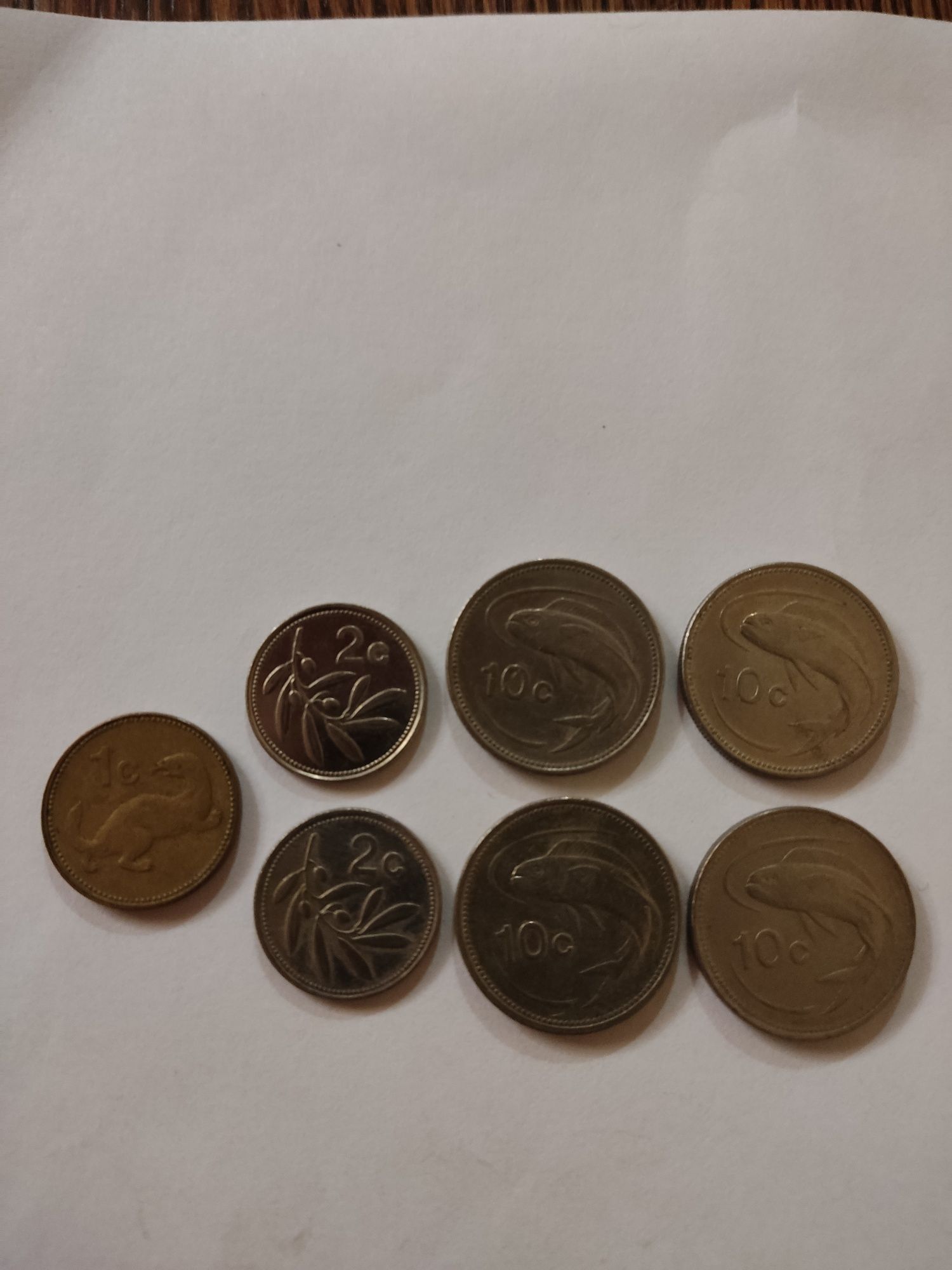 Продам монеты Мальты, Чехии, Еврозоны