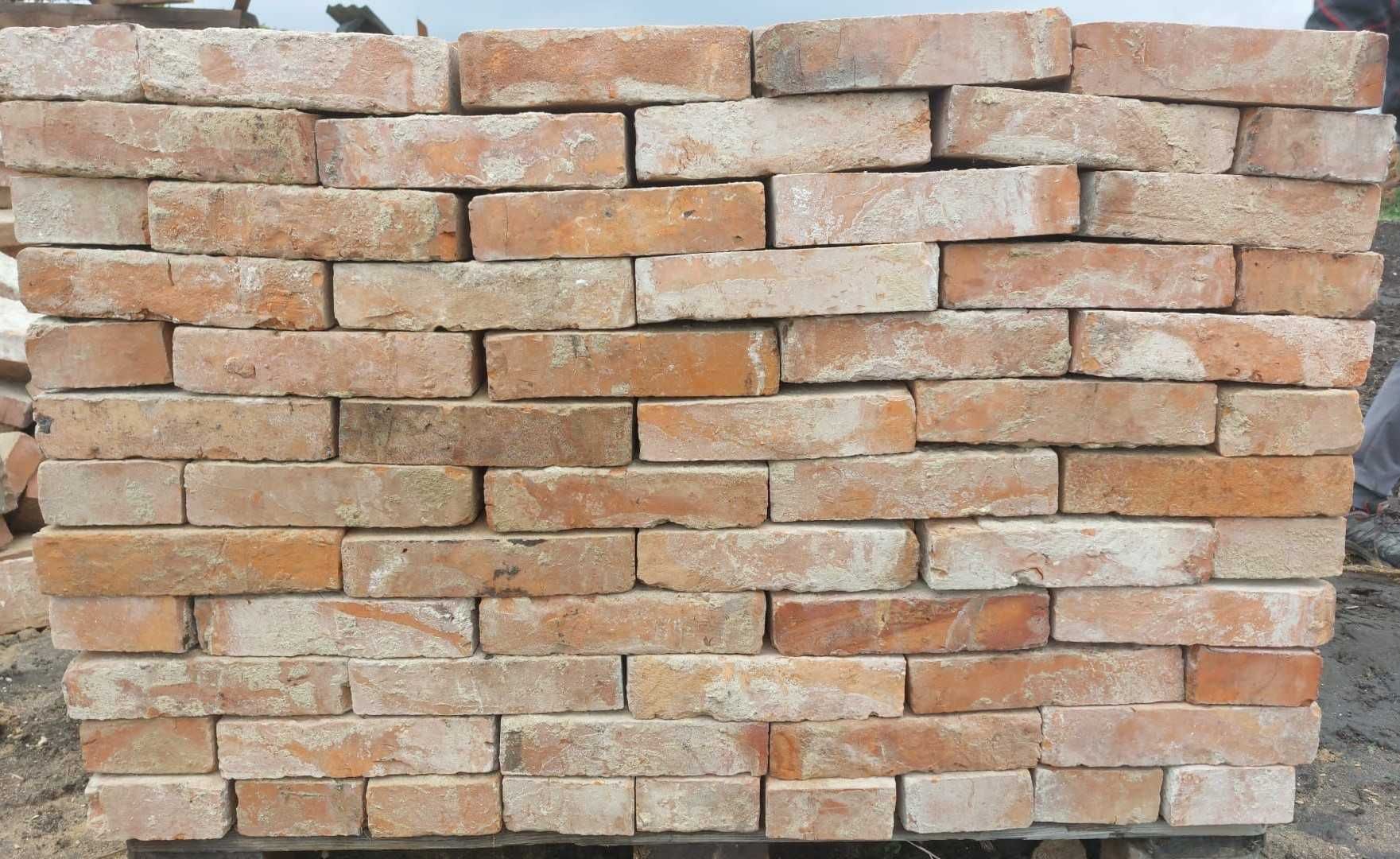 stara cegła, cegła z rozbiórki, cegła z odzysku 25x12x6,5 RF